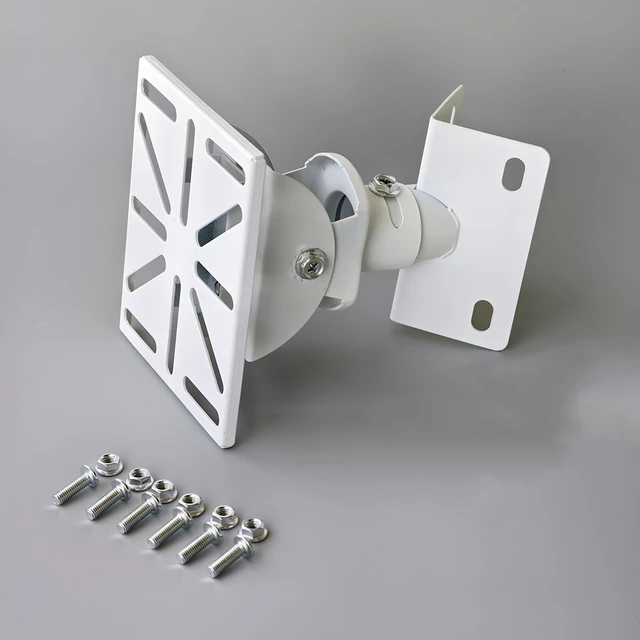 Alt view image 6 of 7 - UQISOVI 90° Right Angle CCTV PTZ Dome Camera Wall Corner Mounting Bracket, Aluminum Alloy Crossbar Holding Pole Mount Security Camera Integrated Clamp Bracket