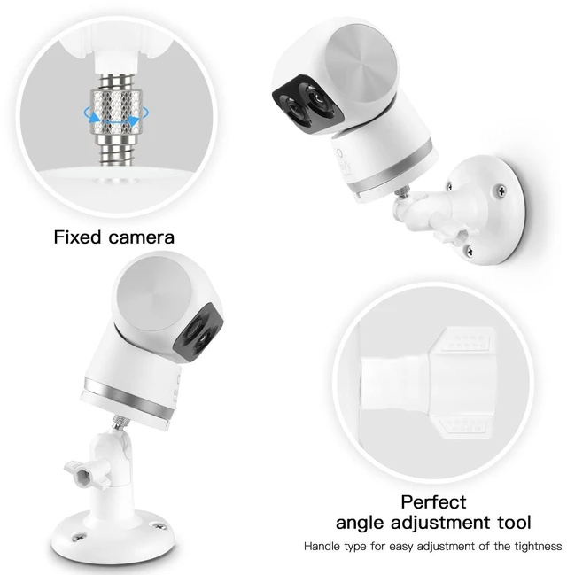 Alt view image 2 of 7 - TIUIHU Camera Mounting Bracket Wall Mount for eufy Security Indoor Cam S350 (Wall Mount Bracket)