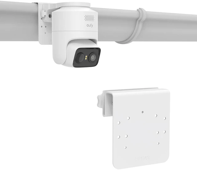 Main image of Koroao Gutter Mount Bracket Compatible with eufy Security eufyCam C37/C31 Camera (White)