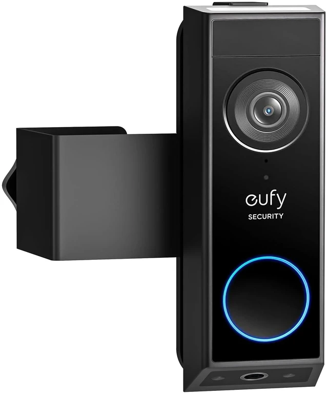 Main image of Anti Theft Doorbell Mount for Eufy Doorbell Camera E340/C30/C31, No Drill Renter Friendly Door Bell Mount for Eufy E340, Fully Metal Mounting Bracket Door Camera Holder for Home Apartment Rentals