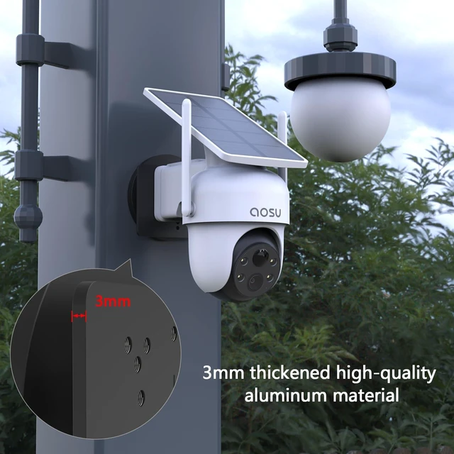 Alt view image 6 of 7 - Koroao Magnetic Mount Compatible with eufy Security Solocam S340/E30/E42/4G LTE Cam S330/ E330 (Professional) Camera (Black)