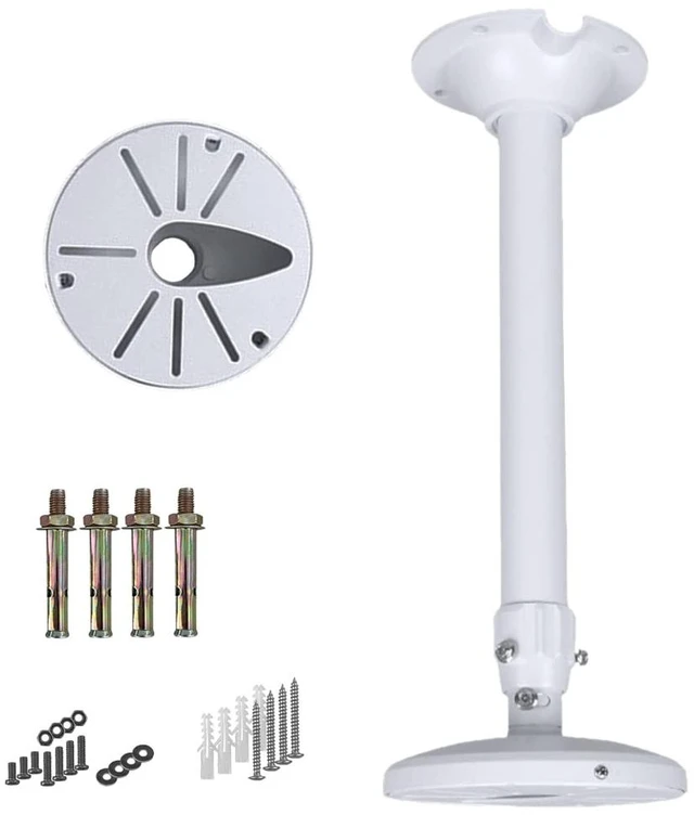 Main image of WiTi Extendable Pole Mount for Security Surveillance Cameras, Ceiling Mount Bracket for Bullet Camera,Solid Metal Max 60CM