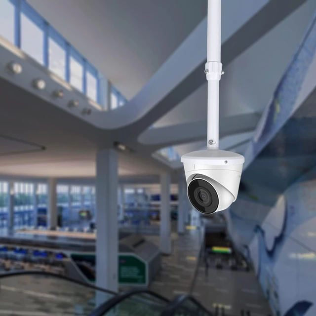 Alt view image 2 of 6 - WiTi Extendable Pole Mount for Security Surveillance Cameras, Ceiling Mount Bracket for Bullet Camera,Solid Metal Max 60CM