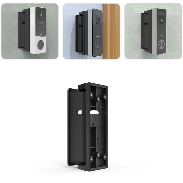 Main image of OkeMeeo Adjustable Doorbell Mount for AOSU Doorbell Camera Wireless, Angle Mount Compatible with AOSU 5MP Ultra HD/Video Doorbell Pro/Ultra/SE