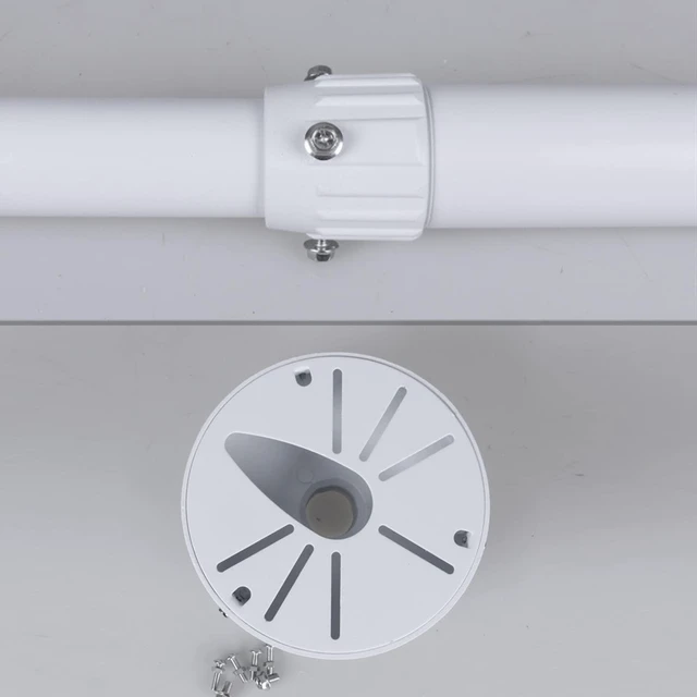 Alt view image 6 of 6 - WiTi Extendable Pole Mount for Security Surveillance Cameras, Ceiling Mount Bracket for Bullet Camera,Solid Metal Max 60CM