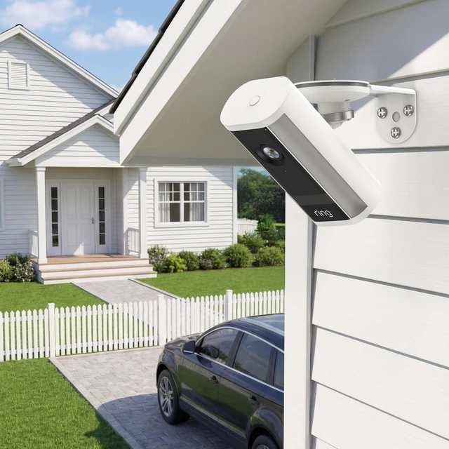 Alt view image 5 of 7 - LOVE Ring Camera Mount Metal Ceiling Mount Adapter Eave Mount Bracket | Fit Ring Indoor Cam Plus, Outdoor Cam Pro/Plus, Spotlight Cam Pro/Plus, Adjustable Angle No Image Flip, Security Camera Mount