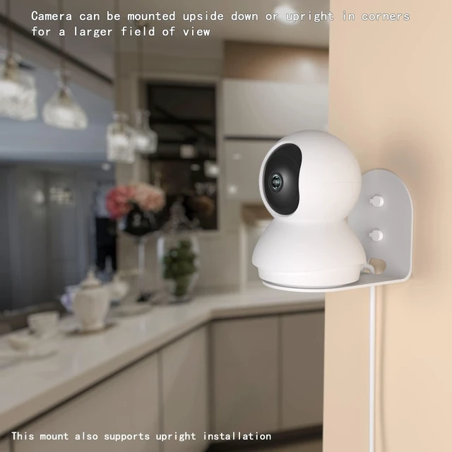 Alt view image 3 of 5 - 2Pack Wall Mount Bracket Compatible with TP-Link Tapo C210 C200 Camera Pan Tilt Security Camera