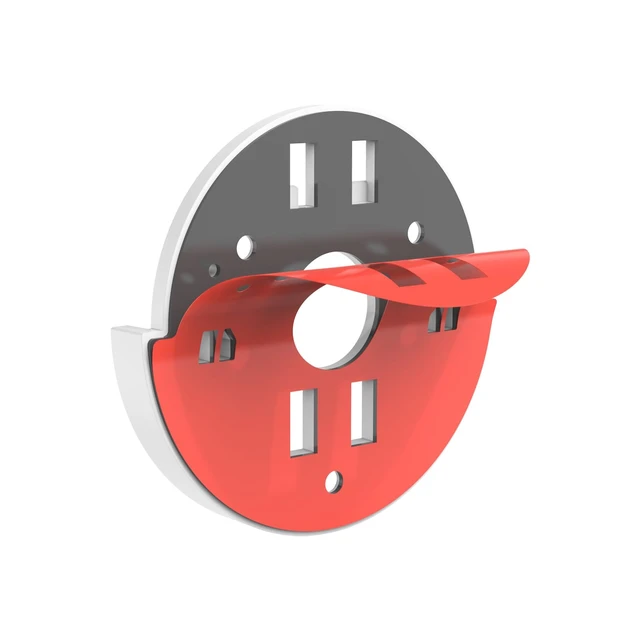 Alt view image 3 of 6 - Holicfun Adhesive Wall Mount for Ring Spotlight Cam 4K Pro (Plug-in, 2nd Gen), Outdoor Cam 2K (2nd Gen) & Outdoor Cam 4K Pro (Plug-in), 2-Pack
