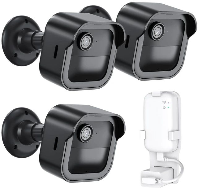 Main image of 3 Pack Outdoor Camera Mount for Blink Outdoor 4/Outdoor 2K+/3rd Gen, Weatherproof Protective Housing and 360°Adjustable Wall Mount Bracket for Blink Outdoor Camera