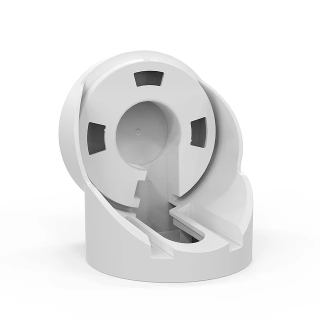 Alt view image 4 of 7 - MSAFF® Eave Mount for Google Nest Floodlight Camera, Nest Cam Mount, White | 90° Soffit Adapter for Google Nest Cam with Floodlight. ABS Ceiling Bracket, Rust Free, Weatherproof Outdoor Camera Mount
