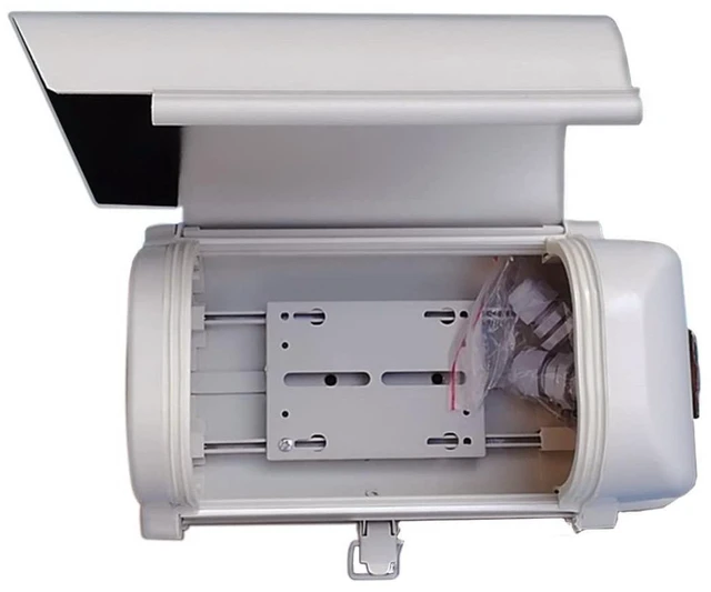 Alt view image 5 of 7 - CCTV Security Housing Indoor Outdoor Camera Box, 1-Pack Aluminium Alloy 6 inch/8 inch/10 inch/12 inch IP65 Weatherproof Junction Box Camera Mount Enclosure Dust Cover Case (8 inch)
