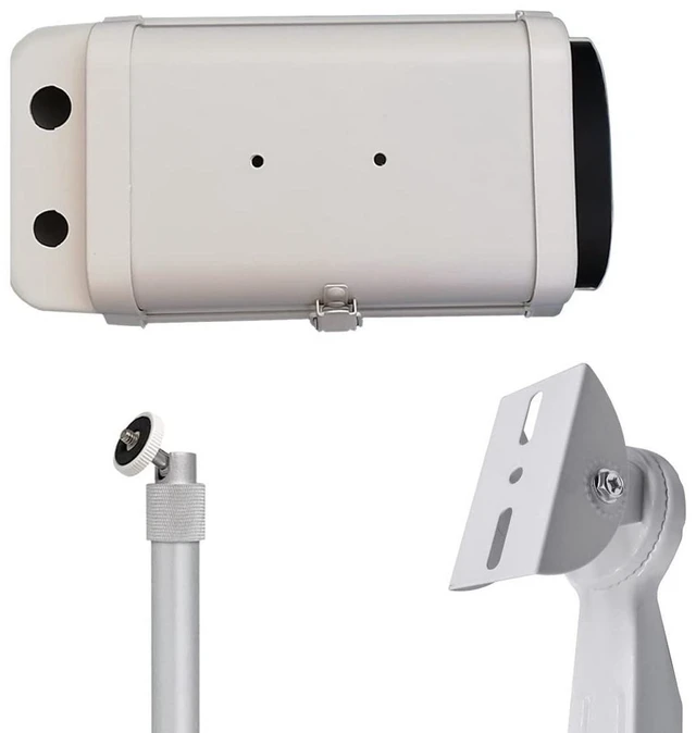 Alt view image 6 of 7 - CCTV Security Housing Indoor Outdoor Camera Box, 1-Pack Aluminium Alloy 6 inch/8 inch/10 inch/12 inch IP65 Weatherproof Junction Box Camera Mount Enclosure Dust Cover Case (8 inch)