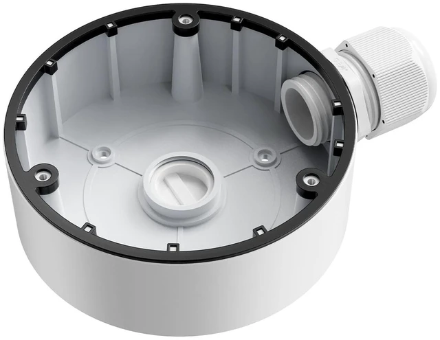 Main image of Anpviz Junction Box Bracket JB1280ZJ-DM8 | Full Metal Design, IP66 Waterproof, Compatible with Turret IP PoE Cameras: IPC-D3053/3083/3012/3653/3683/3582/3583 (White)