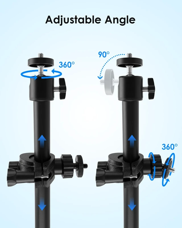 Alt view image 3 of 7 - Ground Stake Mount Stand with Solar Panel Bracket, Universal Camera Holder Compatible with Ring, Blink, Arlo, Eufy, Wyze, Google Nest, Simplisafe, for Outdoor Cameras & Solar Panels
