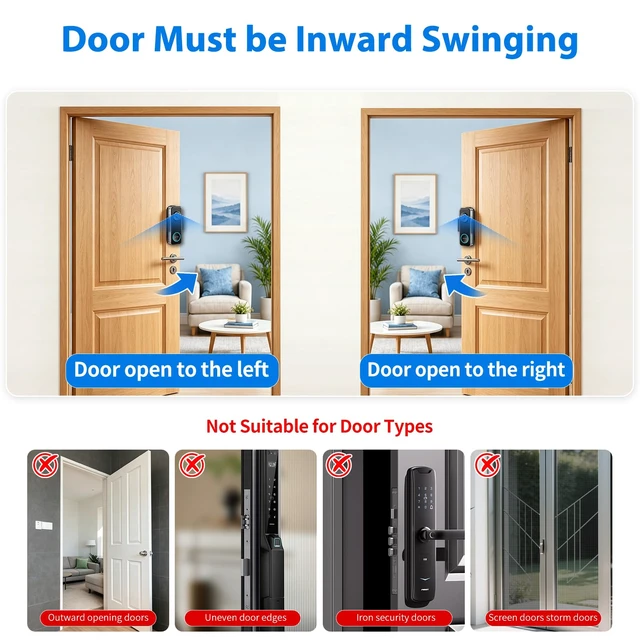 Alt view image 6 of 7 - Anti-Theft Doorbell Mount for Wyze Doorbell Camera, No Drill Video Doorbell Mount Adjustable Mounting Bracket for Wyze Duo Cam Video Doorbell, Fully Metal Door Camera Mount for Home Apartment Rentals