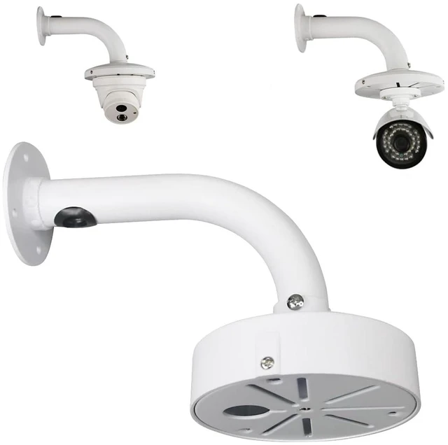 Main image of 1PCS Dome Camera Mount Universal Camera Wall Mounting Bracket for CCTV Security Camera Camera Security Camera Camera (Bending Form Bracket)