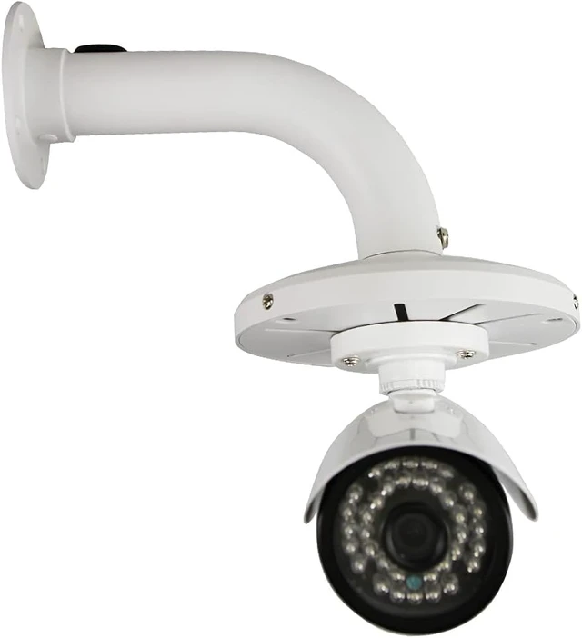Alt view image 3 of 4 - 1PCS Dome Camera Mount Universal Camera Wall Mounting Bracket for CCTV Security Camera Camera Security Camera Camera (Bending Form Bracket)