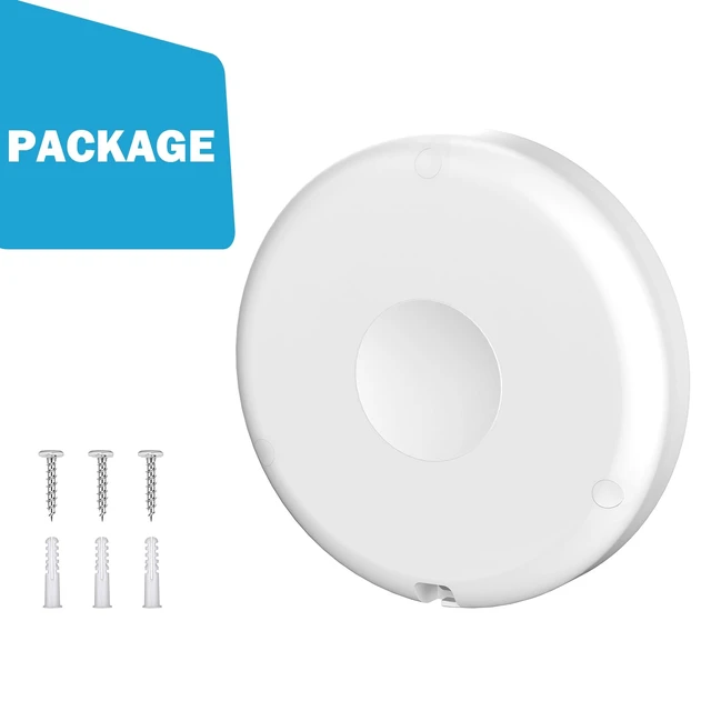 Alt view image 7 of 7 - UYODM Magnetic Wall Mounts Compatible with Google Nest Cam Outdoor or Indoor, Battery - 2nd Generation, Magnetic Replacement Base Plate for Google Nest Camera(Nest Cam Not Included)