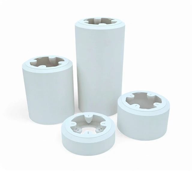 Alt view image 3 of 5 - Junction Box Extension Tube for Unifi Turret Cameras (G5, G6, AI) (White, 2.75")