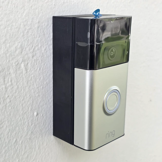 Main image of 1 Inch Expander Spacer Mounting Bracket Compatible with Ring Battery Doorbell (2024 Model) 2nd Gen 3D Printed UV Resistant