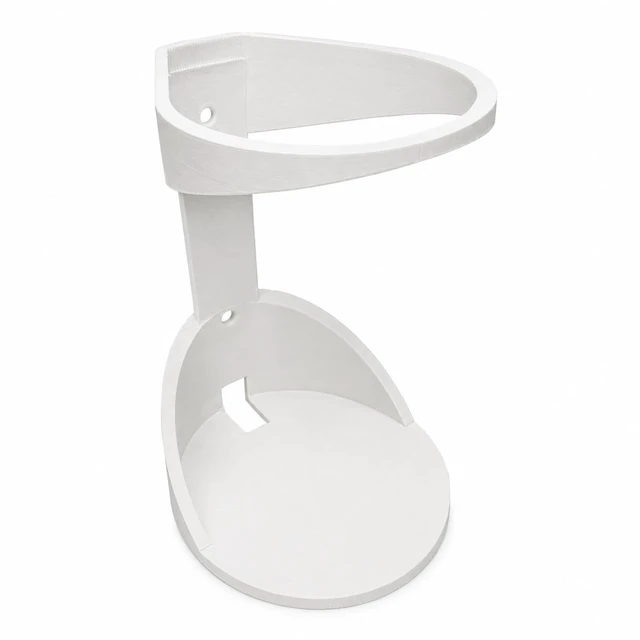 Alt view image 2 of 7 - SplashNColor Wall Mount for SimpliSafe Base Station Space-Saving Vertical Holder | Easy Screw-in Installation | Cable Management Design | Home Security System Organizer