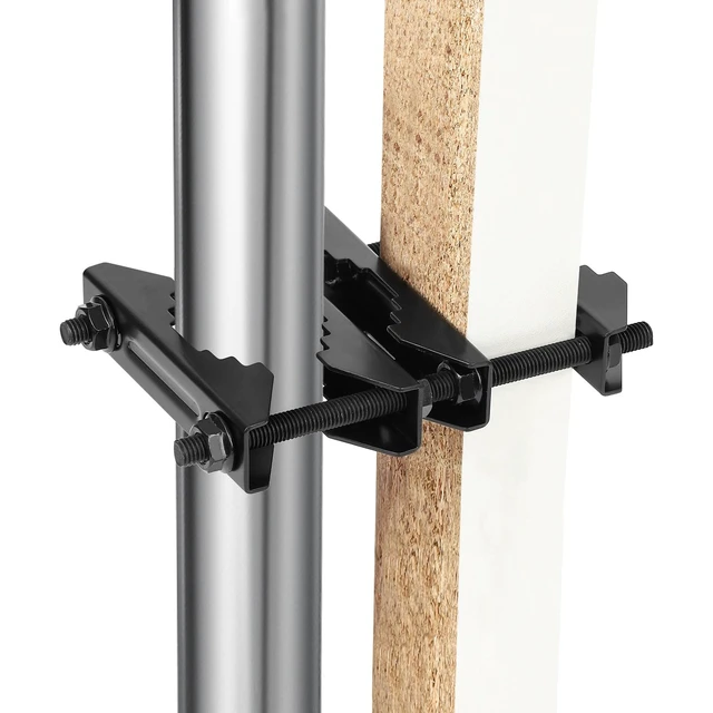 Alt view image 4 of 6 - Antenna Mast Clamp 2 inch Pole to Pole Mounting Kits Heavy Duty Mast to Mast Bracket (4 Pack, S)