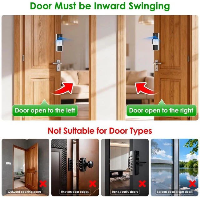 Alt view image 5 of 7 - Anti-Theft Doorbell Mount for Tapo Doorbell Camera D210/D225, No Drill Video Doorbell Mount Adjustable Mounting Bracket for Tapo D210, Fully Metal Door Camera Mount for Home Apartment Rentals