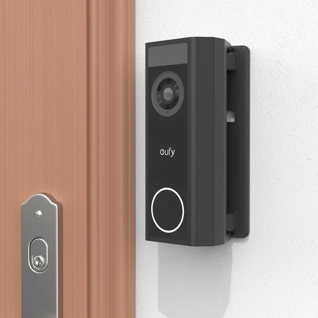Alt view image 7 of 7 - OkeMeeo 0-45 Degree Angle Mount for eufy Security Video Doorbell C31 | Adjustable Doorbell Mount for eufy, Black, Unified Look, Easy Installation, Not for E340