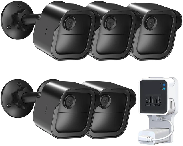 Main image of Wall Mount for All-New Blink Outdoor Camera, 360° Adjustable Mount (5 Pack) | Camera Mount for Blink Outdoor (4th & 3rd Gen), 2K+ Camera System with Sync Module Mount, Weatherproof Housing