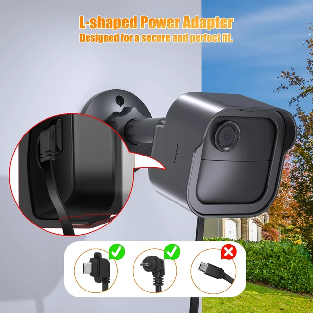 Alt view image 4 of 7 - Wall Mount for All-New Blink Outdoor Camera, 360° Adjustable Mount (5 Pack) | Camera Mount for Blink Outdoor (4th & 3rd Gen), 2K+ Camera System with Sync Module Mount, Weatherproof Housing
