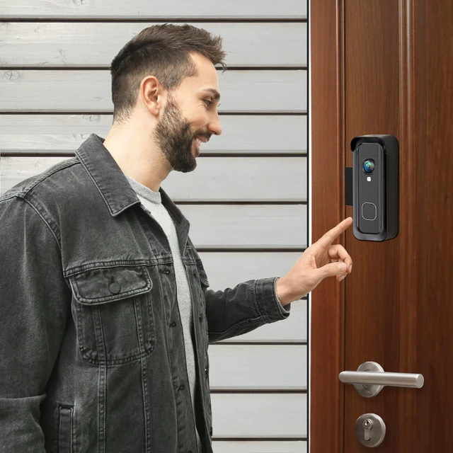Alt view image 4 of 7 - Blink Doorbell Mount, Anti-Theft Door Mount for Blink Battery Doorbell 2K+ | No Drilling, Not Block Doorbell Motion Sensor, Easy to Install, Fit for Blink Battery Doorbell Camera (2026 Release)