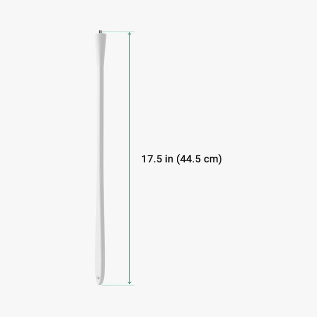 Alt view image 6 of 7 - Holicfun Indoor/Outdoor Security Camera Flexible Twist Mount, White, 2-Pack | Universal 1/4"-20 adjustable bracket, fits Ring/Blink/Arlo/Wyze & more, 17.5-inch gooseneck holder, easy no-drill setup