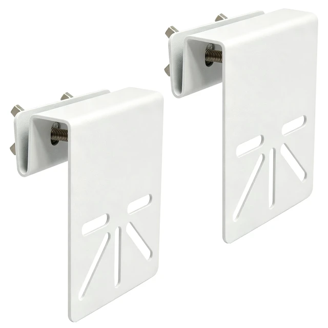 Main image of 2 Pack Gutter Mount Bracket for Wyze Solar Cam Pan 2K | Stainless Steel Rust Prevention | No Drill | Long-term outdoor use | Easy to Install | Stable and Reliable