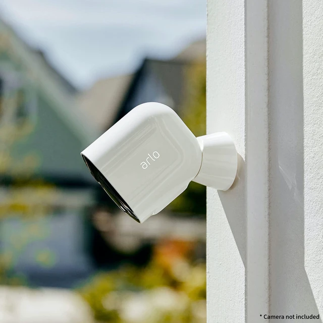 Alt view image 5 of 6 - Arlo Magnetic Wall Mounts (2 Count) White, Certified Accessory, Indoor & Outdoor Use, Works Pro 3/4/5S/6, Ultra Cameras