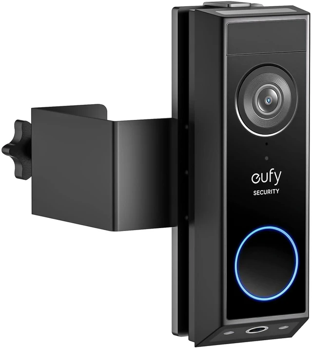 Main image of Anti-Theft Doorbell Mount for Eufy Doorbell Camera E340/C30/C31, No Drill Video Doorbell Mount Adjustable Mounting Bracket for Eufy E340, Fully Metal Door Camera Mount for Home Apartment Rentals