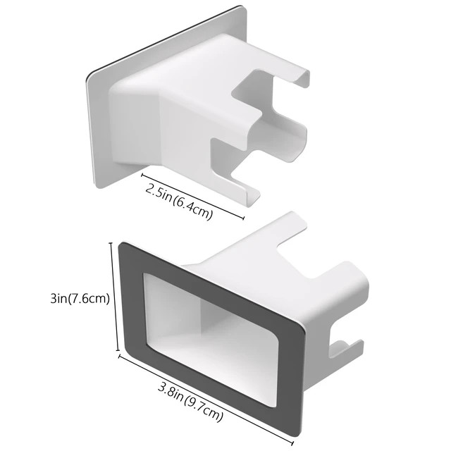 Alt view image 4 of 7 - 2 Pack Angled Window Mount for Wyze Cam v4 / V3, Self-Adhesive Window Mount | 20 Degrees Tilt Wyze V4 Window Mount for Indoor/Outdoor Monitoring , No Reflection , No-Drill , Through Glass for Wyze Cam