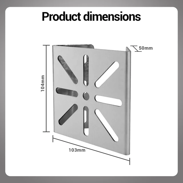 Alt view image 4 of 7 - 2pcs Stainless Steel Universal Vertical Pole Mount Bracket | Suitable for CCTV Camera PTZ Dome LED Wall/Stage Lights, Solar Panel Clamps(small size) Outdoor Video Surveillance
