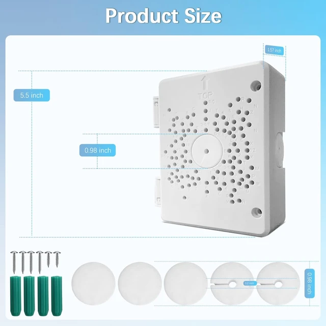 Alt view image 2 of 7 - Security Camera Junction Box, Outdoor IP65 Waterproof Base Junction Boxes | ABS Plastic Cable Concealment Box, Fits PTZ Security Cameras