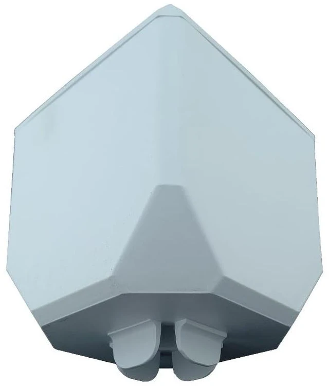 Main image of PRO-154 Multi-Purpose CCTV Pole Termination Junction Box, White, Pole Mount, 6.69x6.69x7.09 Inch, Weatherproof, 360-Degree Camera Housing, Top-of-Pole Installation