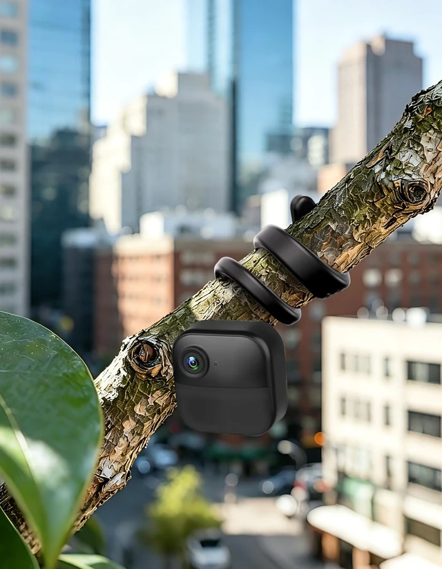 Alt view image 5 of 7 - Flexible Twist Mount for Indoor/Outdoor Security Cameras,2-Pack Universal 1/4"-20 Adjustable Camera Bracket Compatible with Ring, Blink, Arlo, Wyze and More, 17.7-Inch Gooseneck,No-Drill Installation