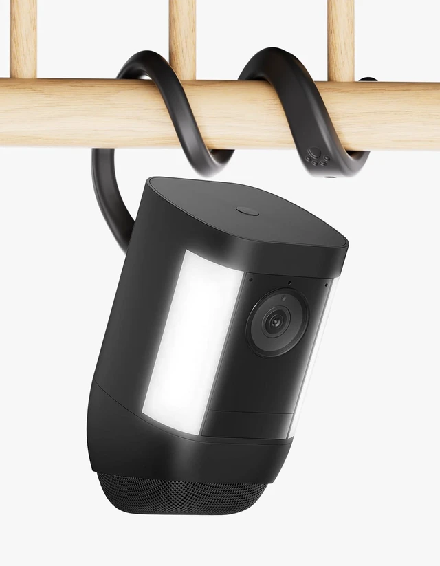 Alt view image 6 of 7 - Flexible Twist Mount for Indoor/Outdoor Security Cameras,2-Pack Universal 1/4"-20 Adjustable Camera Bracket Compatible with Ring, Blink, Arlo, Wyze and More, 17.7-Inch Gooseneck,No-Drill Installation