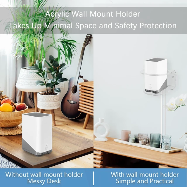 Alt view image 6 of 7 - Koroao Wall Mount Holder for eufy Security HomeBase 380 (HomeBase 3), Space-Saving Security Camera Bracket(1pack)