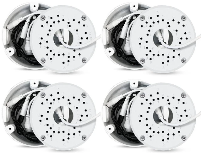 Main image of Universal Metal Security Camera Junction Box | Waterproof Junction Box for Outdoor Surveillance Camera, Conceal Cables on The Wall