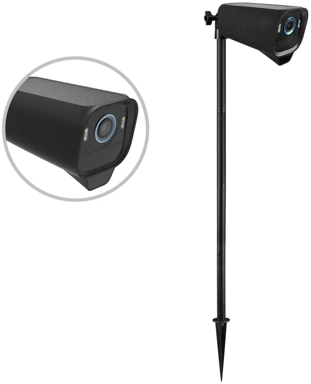 Alt view image 6 of 7 - HOLACA Ground Stake Mount and Silicone Skin for Eufycam S3 Pro Camera | Adjustable Height, Protective Cover and Spike Pole Mount