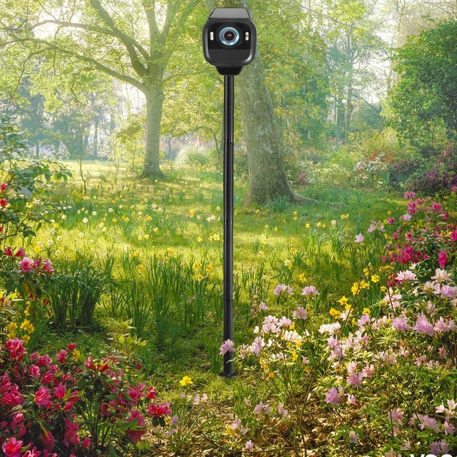 Alt view image 7 of 7 - HOLACA Ground Stake Mount and Silicone Skin for Eufycam S3 Pro Camera | Adjustable Height, Protective Cover and Spike Pole Mount