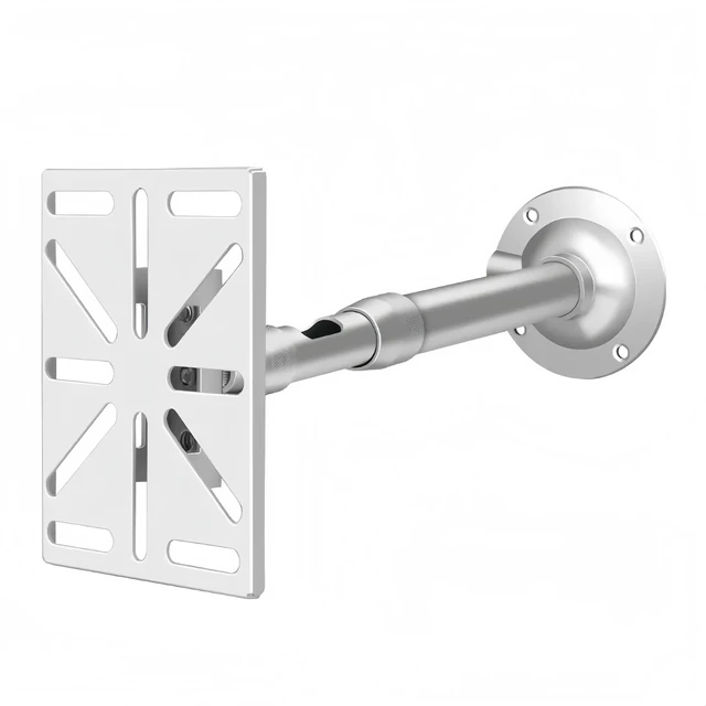 Alt view image 2 of 7 - GledeYeTec Adjustable Security Camera Mount - 20-40cm Aluminum Telescopic Bracket with Universal Adapter for CCTV, Dome Cameras (7.87"-15.7" Wall Mount with Plate)