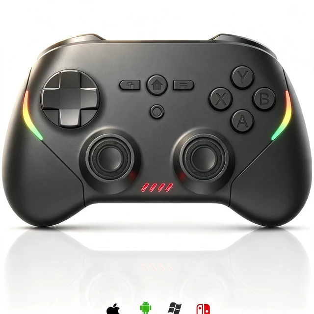 Main image of Megadream Phone Controller for PC/Switch 2|Swith/Android/iPad/Tablet/iPhone Controller - RGB light - Hall Effect Trigger/Joystick - Call of Duty, Roblox, Genshin Impact, Direct Play