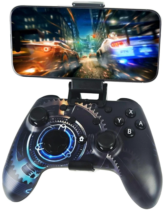 Main image of Wzuicov Multi-Platform Game Controller with RGB & Dual-Mode Bluetooth & Wired Connection, Wireless Gamepad for Switch/Switch 2/iOS/Android/PC/TV Box/Tesla, Includes 2 USB-C Cables & Adapter
