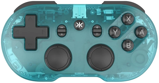 Main image of CRKD ATOM+ Wireless Mini Controller - Compatible with Nintendo Switch 2, Switch OLED, iOS, Android, PC & Smart TV - Glacier Blue Edition