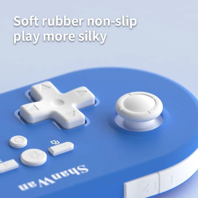 Alt view image 6 of 7 - ShanWan Wireless Bluetooth Controller for Switch/Switch 2, Steam Deck, PC, Android, iPhone, iPad, macOS. Customizable Macro Buttons, Motion Controls, Linear Motor Vibration, Joysticks, Triggers & D-pa